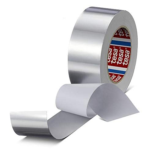 tesa 60632 Aluminium Tape/Aluminium Tape/Insulation 50 mm x 50 m
