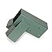 ECOTRIC Easy Install 1-2-3 Heavy Duty Steel A-Frame Swing Set Mounting Bracket Green, All Hardware Include (2 Brackets)