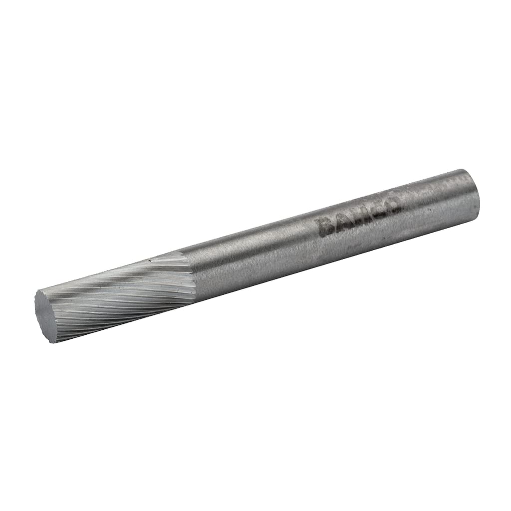 Bahco A0313M03XE-80 Cylindrical Medium Xe-Cut Rotary Burr, 0 V, Silver, 3 x 80 mm