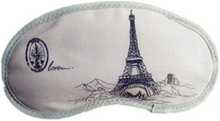 Sleep Eye Mask Adjustable Elastic Breathable Cotton Hot&amp;cold with a Ice Bag (light grey)