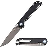 KIZER Knives Pocket Knife with Clip Black G10 Handles Material EDC Folding Knife, Begleiter V4458A1