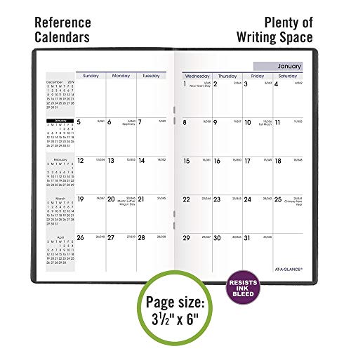 At A Glance Pocket Calendar