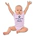 Brisco Brands Newest Member Of The Pack Paw Print Baby Romper Boys or Girls