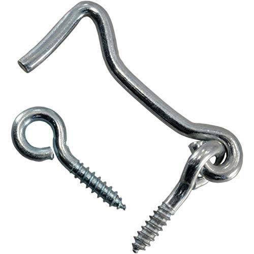Hard-to-Find Fastener 014973154592 Gate Hooks & Eyes, 2-Inch