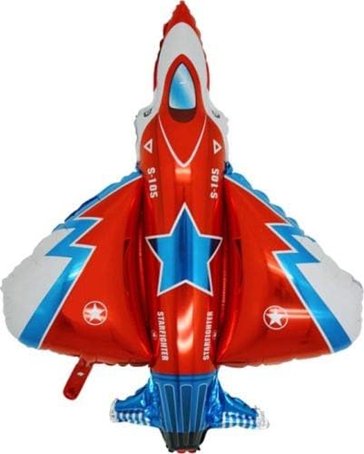 Toyland® 91cm (36") Starfighter Rocket/Jet Shaped Foil Balloon