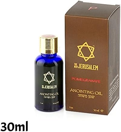 Anointing Oil Pomegranate Fragrance 30ml. From Holyland Jerusalem (1 bottle)