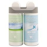 Rubbermaid Commercial 3485949 Microburst Duet Refills, Gentle Breeze/Linen Fresh, 3oz (Case of 4)
