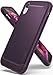 Ringke Onyx Compatible with iPhone XR Case (2018) Bendable Resilient TPU Brushed Metal Design Optimized Smartphone Protection Cover - Lilac Purple