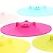 ME.FAN Silicone Cooking Pig Food Storage Suction Lids - Silicone Bowl Covers 3 Set Red