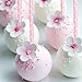 eBoot Paper Straws Drinking Decoration Straw for Birthday, Wedding, Christmas, Celebration Parties, 100 Pieces (Gold and Pink)