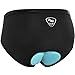NOOYME Women Bike Underwear Gel 3D Padded Printed Design Bicycle Briefs Cycling Underwear Shorts