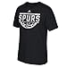 NBA San Antonio Spurs Men's Balled Out Go-To Tee, Large, Black