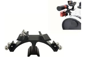 POCNSEN Triple Finder Scope Mount Bracket for Astronomical Telescope Finder Fixed Slots Rack Triple, Finderscope Mounting Bracket (Only 1 Bracket)