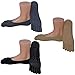 Non Skid Non Slip Yoga Socks Pilates Socks with Grips - 3 Pair