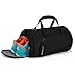 INOXTO Fitness Sport Small Gym Bag with Shoes Compartment Waterproof Travel Duffel Bag for Women and Men