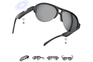 DYOATO Smart Glasses,Bluetooth Glasses for Adults,Smart Glasses Built-in Mic & Speakers,Open Ear Smart Audio Glasses,Solar Glasses 08