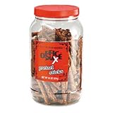 Giant Salted Pretzel Sticks, 22oz Plastic Barrel