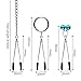(5Pcs/Set) Tweezer Nipple Clamps with Bells Metal Chain Adjustable Breast Labia Clips Clit Clamp