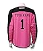 Code Four Athletics Diadora Enzo Goalkeeper Jersey Personalized with Your Name and Number