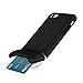 Incipio Stashback iPhone 8 & iPhone 7 Case with Credit Card Slot Holder and Foldable Back Panel for iPhone 8 & iPhone 7 - Black