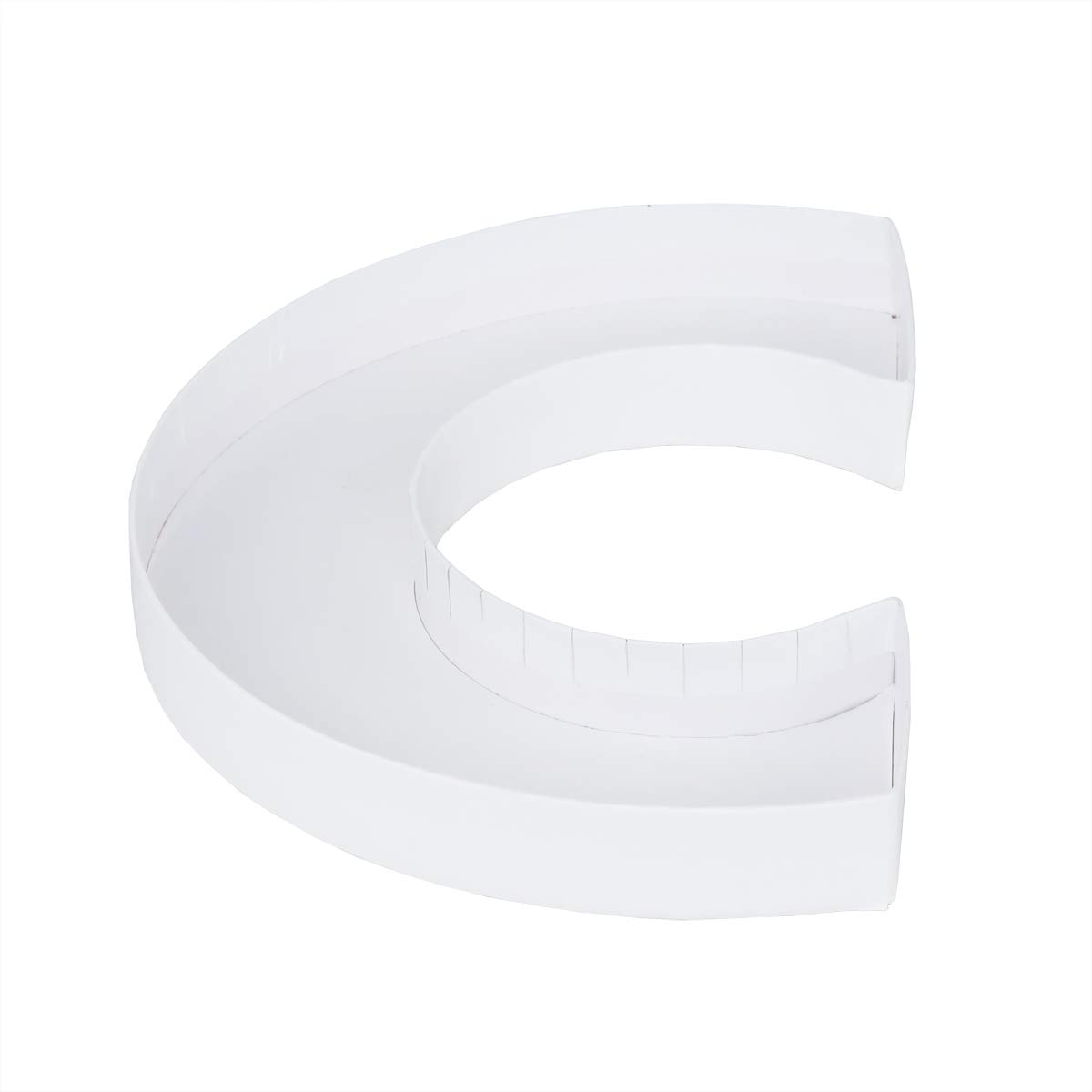 20.8cm Paper Mache Fillable Cardboard Letter Shaped Box Candy Sweet Container Birthday Treat (C)