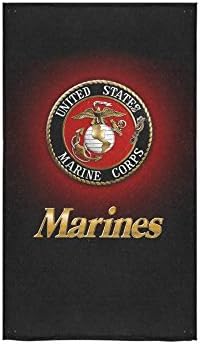 Christmas/New Year Gifts USMC Emblem,US Marines,US Marine Corps,Semper Fi Thin Soft Towel 16"x28"(One-sided Printing)