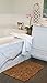 Hip-o Modern Living Large Foldable Teak Indoor/Outdoor Bath, Shower and Floor Mat