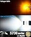 JDM ASTAR 960 Lumens Super Bright 5730 Chipsets 3056 3156 3057 3157 LED Bulbs with Projector,Xenon White (Only used for backup reverse lights)