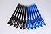 Friction Erasable Pens - Value Pack of 6 Black & 6 Blue Pens with Ultra Fine 0.38mm Point - 12 Erasable Gel Pens - Best for Smooth Writing & Easy Correction - Back to School Supplies - by Hieno