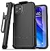 Encased iPhone 11 Belt Clip Holster Case (2019 Rebel Armor) Heavy Duty Rugged Full Body Protective Cover with Holder (Black)
