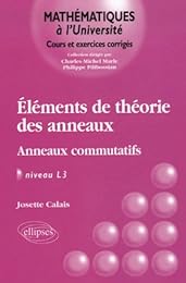Éléments de théorie des anneaux