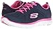 Skechers Sport Women's Flex Appeal Simplistic Sneaker,navy hot pink,8 M US