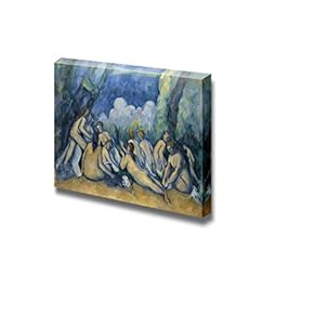 The Bathers by Paul Cezanne - Canvas Print Wall Art Famous Painting Reproduction - 12" x 18"