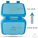Zulay Kids Bento Box Lunch Box - Durable, Leak-Proof with Toddler-Friendly Latches for Easy Access & 5 Perfectly Proportioned Kid-Sized Compartments - BPA-Free Bento Box Containers with Removable Tray