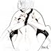 Orino Sex™ Black PU Leather Easy Access Thighs Sling Spreader Adult Sex Toys with Wrist Cuffs