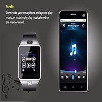 WTGJZN - Reloj Inteligente Relogio con Bluetooth DZ09 para Android ...