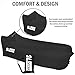 2L SPORTS Inflatable Air Lounger - Perfect for Travelling, Camping, Beach and Pool! Used as Air Chair, Hangout Sofa, Couch, Hammock, with carry bag. Easy to Inflate! (BLACK)