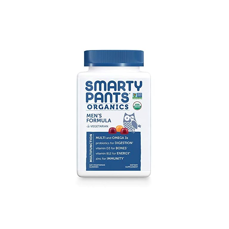 Smarty Pants Organics Daily Gummy Men's Multivitamin Organic Shortlist