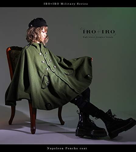 Amazon Co Jp Favoriteオリジナル ナポレオンボタンの軍服風ポンチョコート Iro Iro 服 ファッション小物