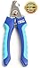 CleanHouse Cat and Dog Nail Clippers - with Safety Guard - Stainless Steel - Easy to Use - Pet Nail Clipper for Small Cats to Large Dogs