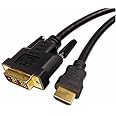 Cables Unlimited PCM-2296-06 HDMI to DVI D Cable, 6 feet