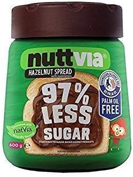 Nuttvia | Chocolate Hazelnut Spread | 2 x 600g