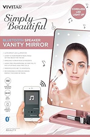 vivitar light up bluetooth speaker