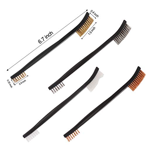 Accmor Gun Cleaning Tools Kit, Universal Gun Cleaner Set Including 4