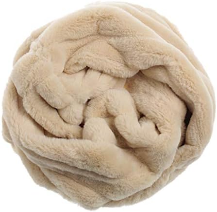 スヌード レディース 冬 人気 ファー 柔らかい ソフト 防寒 厚手 ボーダー 男女兼用 ファースヌード ネックウォーマー マフラー