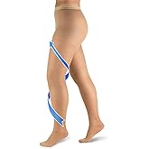 20-30mmHg Compression Pantyhose for Women, Medical Compression Stockings, High Waist Opaque Compression Tights for Lymphadema Edema, Swelling, Varicose Veins, Support Hose for Teacher Doctor