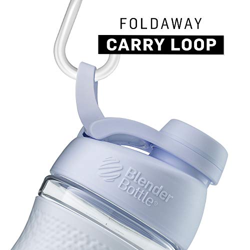 BlenderBottle SportMixer Twist Cap Tritan Grip Shaker Bottle, 28-Ounce, White - Thumbnail 5