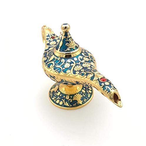 Thyggzjbs T.s Perfect Festival Gift Legend Aladdin Magic Genie Lamps Incense Burners