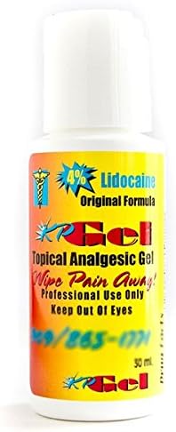 KP Permanent Makeup Topical Analgesic Gel 1oz for MICROBLADING and Permanent Makeup Cosmetic Tattoo Eyebrows Lips