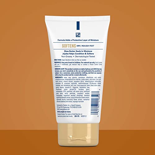 Gold Bond Softening Foot Cream 4 oz. With Shea Butter to Soften Rough